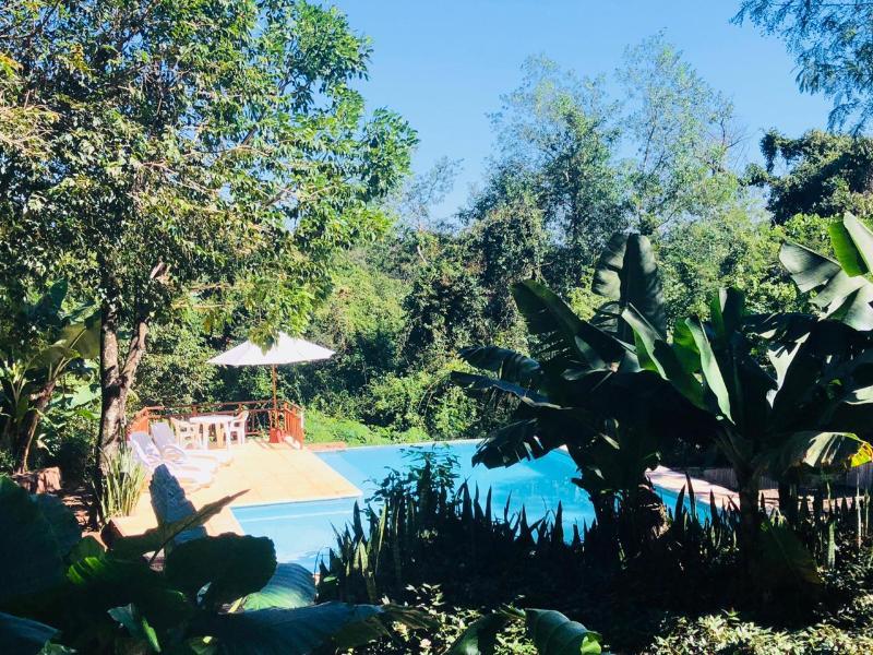 Raices Amambai Lodges Puerto Iguazú Esterno foto